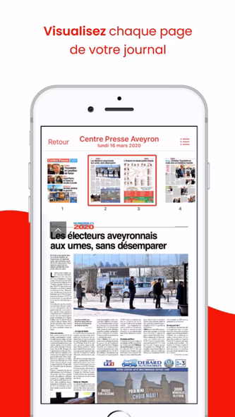 Centre Presse Le Journal Screenshot 4 - AppWisp.com Centre Presse Le Journal Screenshot 4 - AppWisp.com