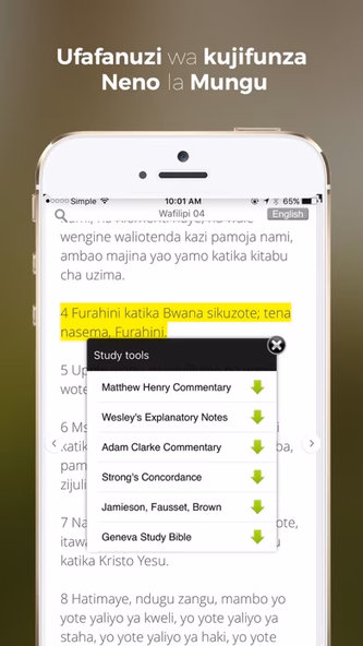 Get Swahili Bible Screenshot 3 - AppWisp.com Get Swahili Bible Screenshot 3 - AppWisp.com