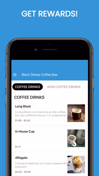 Black Sheep Coffee Baa Screenshot 3 - AppWisp.com Black Sheep Coffee Baa Screenshot 3 - AppWisp.com