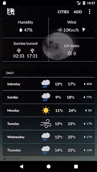 Moldova Weather Screenshot 2 - AppWisp.com Moldova Weather Screenshot 2 - AppWisp.com