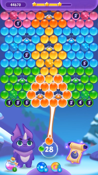 Bubblings - Bubble Shooter Screenshot 1 - AppWisp.com Bubblings - Bubble Shooter Screenshot 1 - AppWisp.com