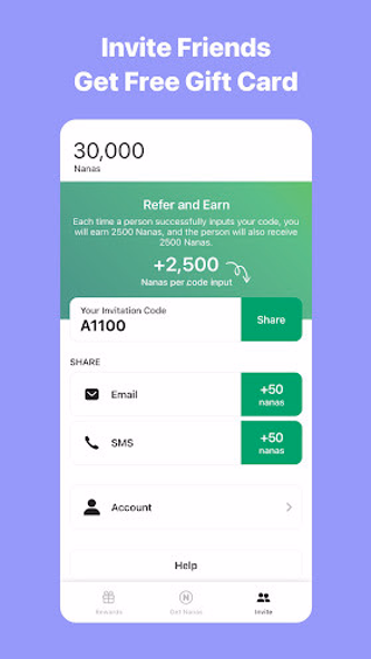 AppNana: Gift Cards Rewards Screenshot 4 - AppWisp.com AppNana: Gift Cards Rewards Screenshot 4 - AppWisp.com