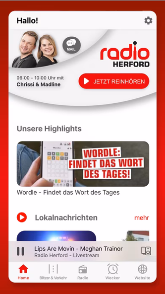 Radio Herford Screenshot 1 - AppWisp.com Radio Herford Screenshot 1 - AppWisp.com