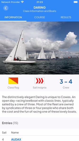 Cowes Week Screenshot 3 - AppWisp.com Cowes Week Screenshot 3 - AppWisp.com