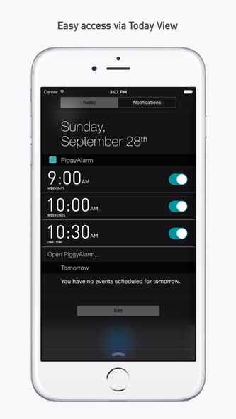 PiggyAlarm the Alarm Clock Screenshot 2 - AppWisp.com PiggyAlarm the Alarm Clock Screenshot 2 - AppWisp.com