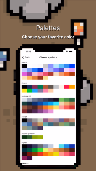 Pixel Painter : Pixel Art Screenshot 3 - AppWisp.com Pixel Painter : Pixel Art Screenshot 3 - AppWisp.com