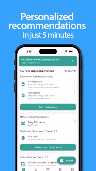 MyBP - Blood Pressure App Screenshot 1 - AppWisp.com MyBP - Blood Pressure App Screenshot 1 - AppWisp.com