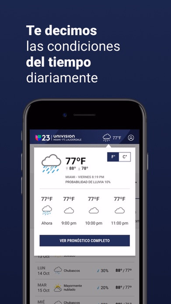 Univision 23 Miami Screenshot 4 - AppWisp.com Univision 23 Miami Screenshot 4 - AppWisp.com
