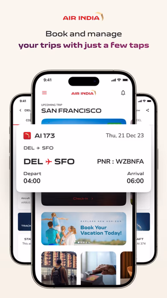 Air India: Book Flight Tickets Screenshot 2 - AppWisp.com Air India: Book Flight Tickets Screenshot 2 - AppWisp.com