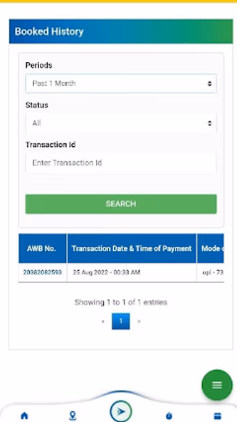 My Blue Dart App Screenshot 4 - AppWisp.com My Blue Dart App Screenshot 4 - AppWisp.com