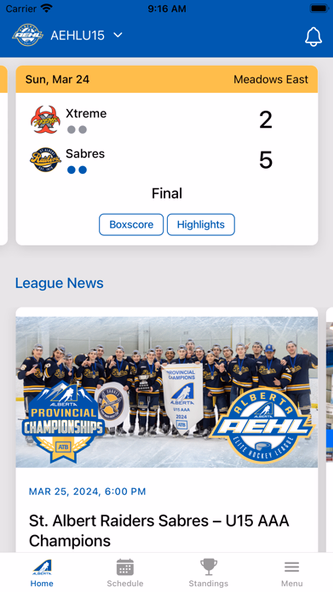 Hockey Alberta Screenshot 3 - AppWisp.com Hockey Alberta Screenshot 3 - AppWisp.com