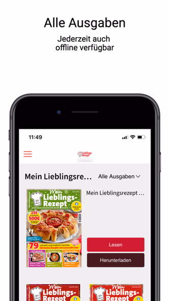 Mein Lieblingsrezept ePaper Screenshot 2 - AppWisp.com Mein Lieblingsrezept ePaper Screenshot 2 - AppWisp.com