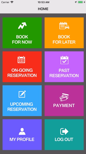 Meridian Limo Passenger App Screenshot 1 - AppWisp.com Meridian Limo Passenger App Screenshot 1 - AppWisp.com