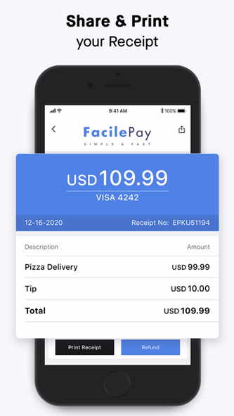 FacilePay for Stripe Payments Screenshot 3 - AppWisp.com FacilePay for Stripe Payments Screenshot 3 - AppWisp.com