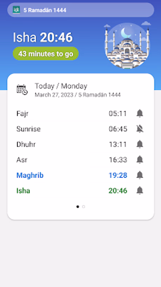 SalatKu - Prayer Times, Azan Screenshot 2 - AppWisp.com SalatKu - Prayer Times, Azan Screenshot 2 - AppWisp.com