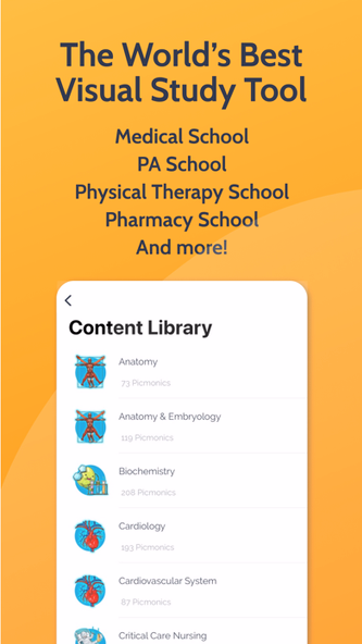 Picmonic Medical Study Tool Screenshot 1 - AppWisp.com Picmonic Medical Study Tool Screenshot 1 - AppWisp.com