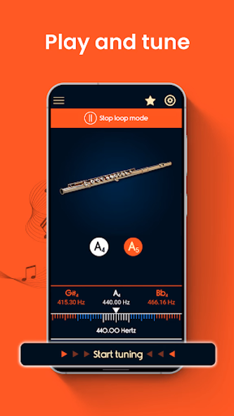 Master Flute Tuner Screenshot 4 - AppWisp.com Master Flute Tuner Screenshot 4 - AppWisp.com