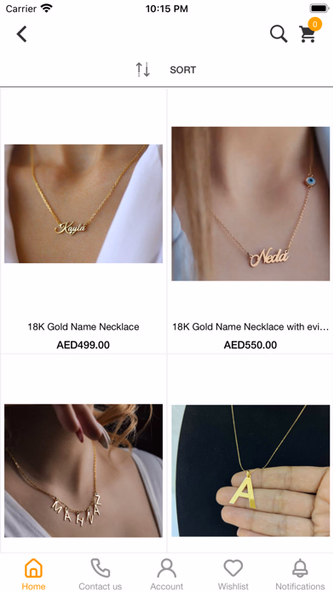 Navid Jewellery Screenshot 3 - AppWisp.com Navid Jewellery Screenshot 3 - AppWisp.com