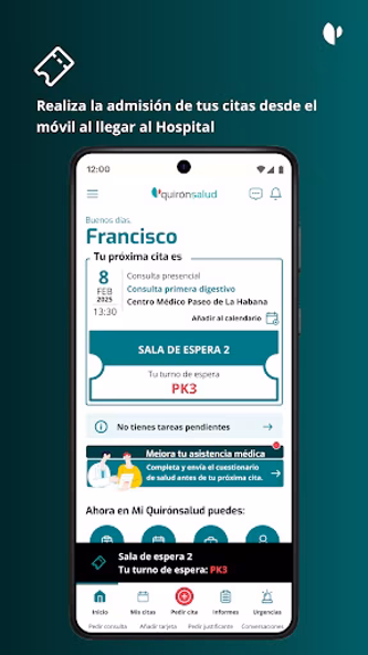 Quirónsalud Screenshot 3 - AppWisp.com Quirónsalud Screenshot 3 - AppWisp.com