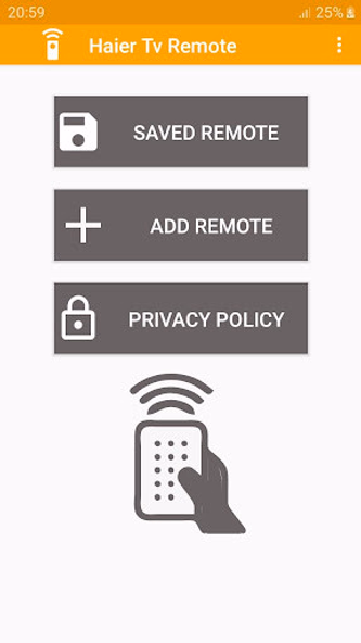 Haier Tv Remote Screenshot 1 - AppWisp.com Haier Tv Remote Screenshot 1 - AppWisp.com