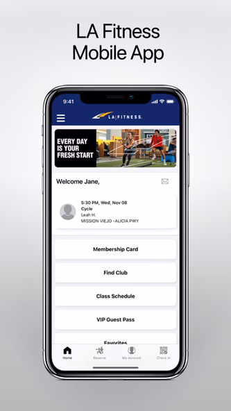 LA Fitness Mobile Screenshot 1 - AppWisp.com LA Fitness Mobile Screenshot 1 - AppWisp.com