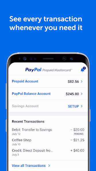 PayPal Prepaid Screenshot 1 - AppWisp.com PayPal Prepaid Screenshot 1 - AppWisp.com
