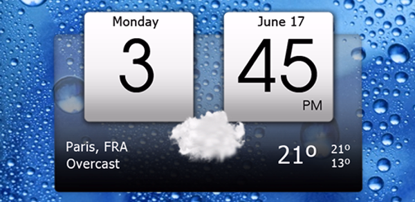 Digital Clock & World Weather Header - AppWisp.com Digital Clock & World Weather Header - AppWisp.com