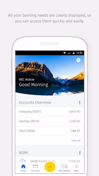 RBC Mobile Screenshot 1 - AppWisp.com RBC Mobile Screenshot 1 - AppWisp.com
