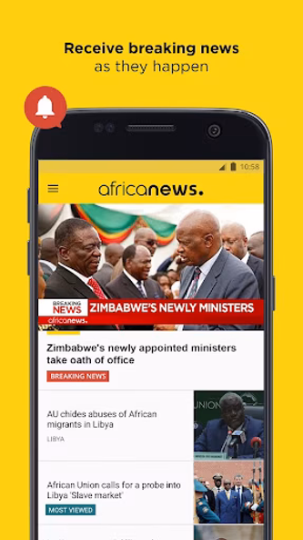 Africanews - Daily & Breaking Screenshot 4 - AppWisp.com Africanews - Daily & Breaking Screenshot 4 - AppWisp.com