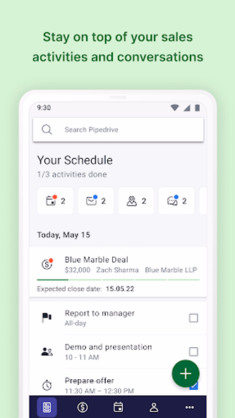 CRM Mobile: Pipedrive Screenshot 1 - AppWisp.com CRM Mobile: Pipedrive Screenshot 1 - AppWisp.com