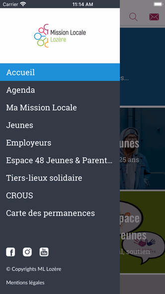 Mission Locale Lozère Screenshot 2 - AppWisp.com Mission Locale Lozère Screenshot 2 - AppWisp.com