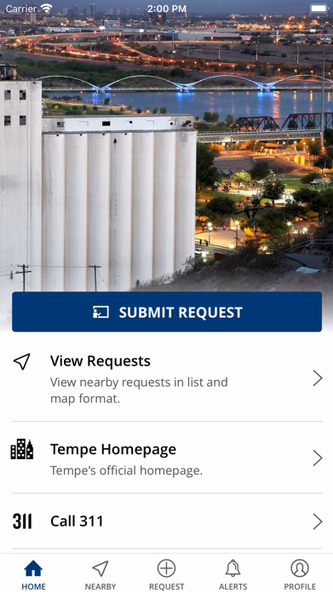 Tempe 311 App Screenshot 1 - AppWisp.com Tempe 311 App Screenshot 1 - AppWisp.com