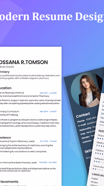 Resume Builder: CV Maker Screenshot 3 - AppWisp.com Resume Builder: CV Maker Screenshot 3 - AppWisp.com