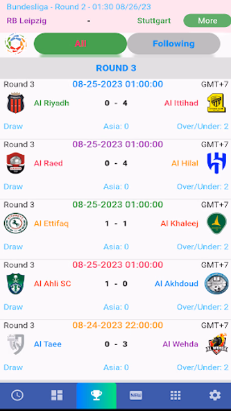 Saudi League Matches Screenshot 3 - AppWisp.com Saudi League Matches Screenshot 3 - AppWisp.com