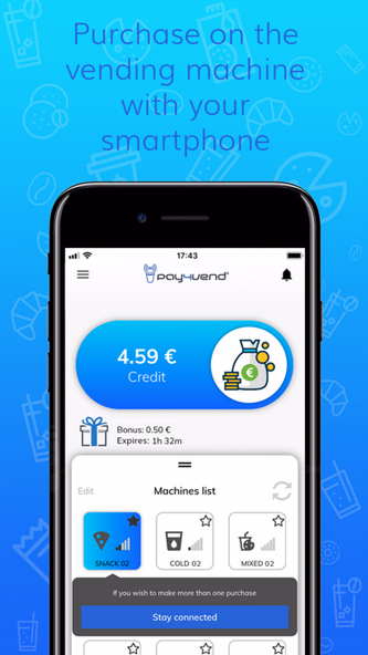 Pay4Vend Screenshot 1 - AppWisp.com Pay4Vend Screenshot 1 - AppWisp.com