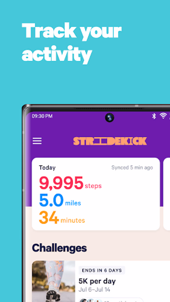 Stridekick Activity Challenges Screenshot 1 - AppWisp.com Stridekick Activity Challenges Screenshot 1 - AppWisp.com