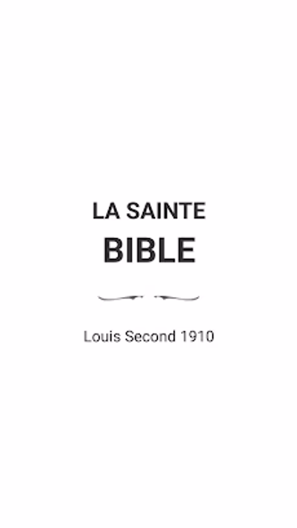 La Sainte Bible, Louis Segond Screenshot 1 - AppWisp.com La Sainte Bible, Louis Segond Screenshot 1 - AppWisp.com