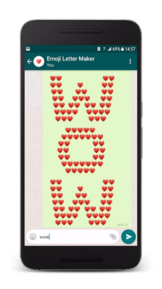 Emoji Letter Maker Screenshot 3 - AppWisp.com Emoji Letter Maker Screenshot 3 - AppWisp.com