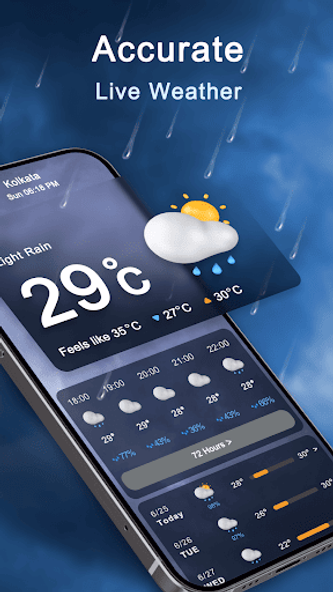 Weather Live - Radar & Alerts Screenshot 1 - AppWisp.com Weather Live - Radar & Alerts Screenshot 1 - AppWisp.com