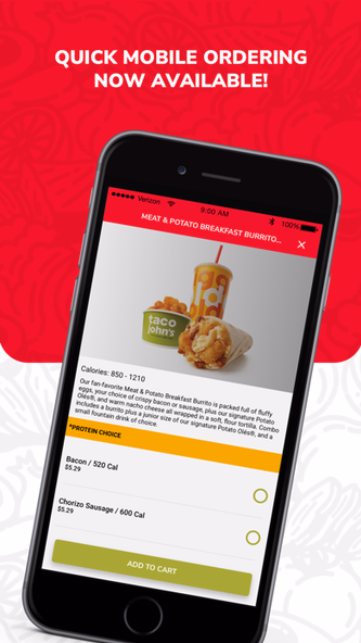 Taco John's Screenshot 3 - AppWisp.com Taco John's Screenshot 3 - AppWisp.com