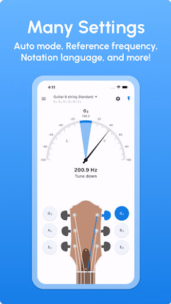 Guitar Tuner - LikeTones Screenshot 4 - AppWisp.com Guitar Tuner - LikeTones Screenshot 4 - AppWisp.com