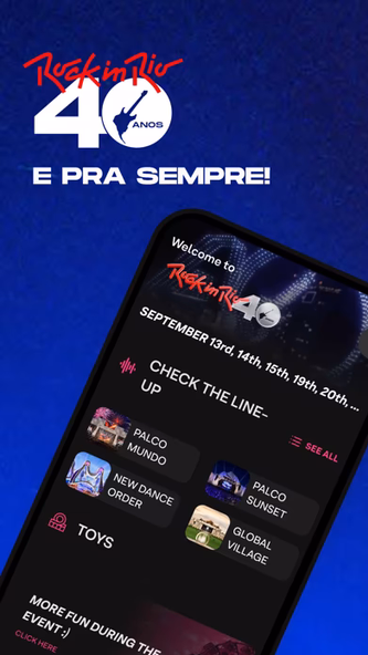 Rock in Rio Screenshot 1 - AppWisp.com Rock in Rio Screenshot 1 - AppWisp.com