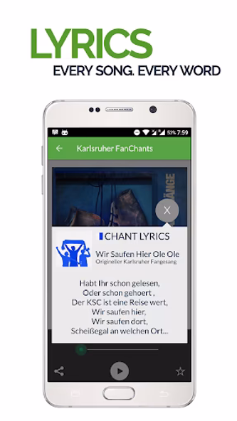 FanChants: Karlsruher Fans Son Screenshot 3 - AppWisp.com FanChants: Karlsruher Fans Son Screenshot 3 - AppWisp.com