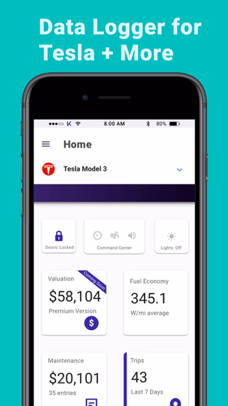 Keemut Connected Car for Tesla Screenshot 3 - AppWisp.com Keemut Connected Car for Tesla Screenshot 3 - AppWisp.com