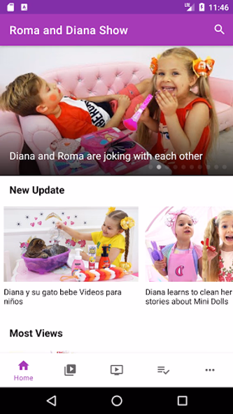 Diana and Roma: Videos & Games Screenshot 2 - AppWisp.com Diana and Roma: Videos & Games Screenshot 2 - AppWisp.com