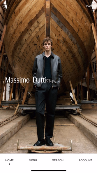 Massimo Dutti: Clothing store Screenshot 1 - AppWisp.com Massimo Dutti: Clothing store Screenshot 1 - AppWisp.com