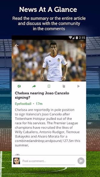 Football News: Soccer Updates Screenshot 4 - AppWisp.com Football News: Soccer Updates Screenshot 4 - AppWisp.com