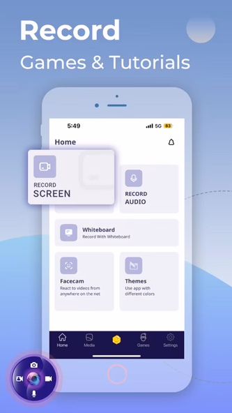 Screen Recorder: Create & Edit Screenshot 1 - AppWisp.com Screen Recorder: Create & Edit Screenshot 1 - AppWisp.com