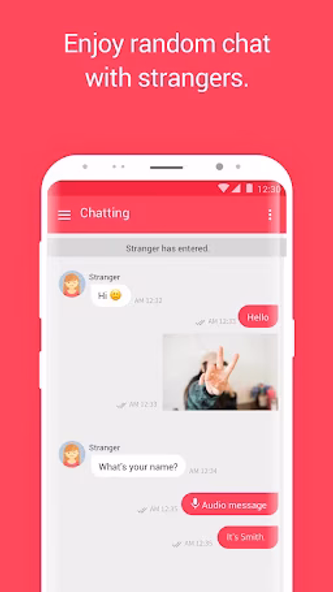 Smile Talk - Random Chat Screenshot 1 - AppWisp.com Smile Talk - Random Chat Screenshot 1 - AppWisp.com