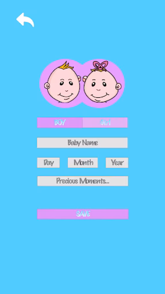 Baby's Age Tracker - Baby Care Screenshot 2 - AppWisp.com Baby's Age Tracker - Baby Care Screenshot 2 - AppWisp.com